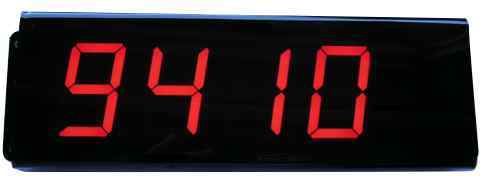 compteur a chiffres 7 segments lumineux