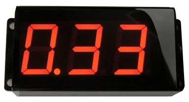 chronometre 7 segments lumineux