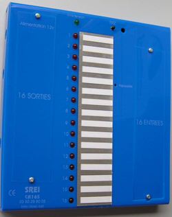 coffret d'alarmes 16 entrées 17 sorties