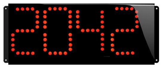 Afficheur numerique chiffres a leds