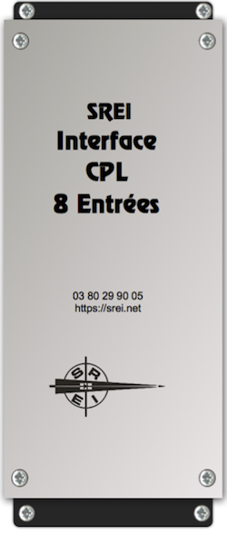 Interface CPL 8 entrées