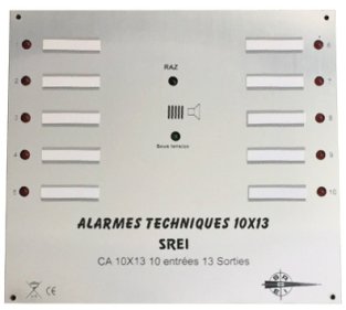 centrale d'alarmes techniques
