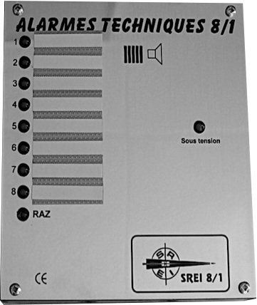 Alarmes 8 entrées