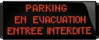 signalisation pour securite parking