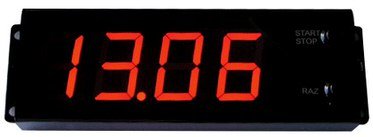 Chronomètre 7 segments lumineux