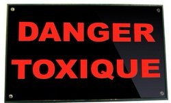 signalisation lumineuse danger toxique